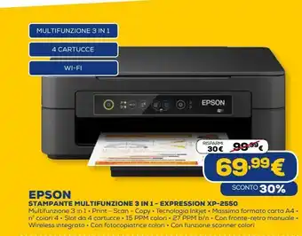 Euronics Epson stampante multifunzione 3 in 1 - expression offerta