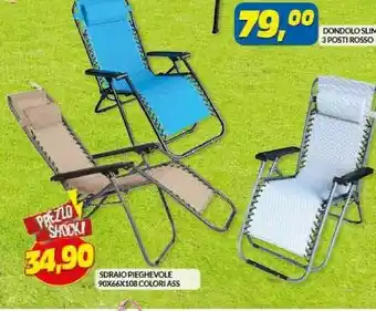 Risparmio Casa Sdraio Pieghevole offerta