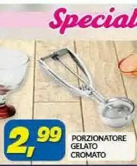 Risparmio Casa Porzionatore Gelato Cromato offerta