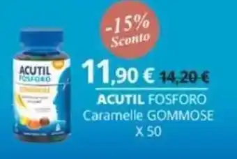 Acutil Fosforo Caramelle Gommose x 50