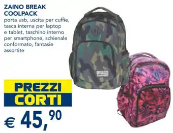 Zaino Break Coolpack