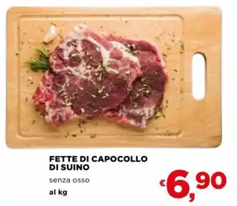 Coop Fette Di Capocollo Di Suino senza osso al kg offerta