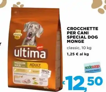 Coop Special Dog Monge Crocchette Per Cani Classic 10 kg offerta