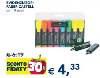Faber-Castell Evidenziatori Conf. 8 Pezzi