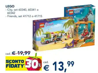 Esselunga Lego City Set Friends Set offerta