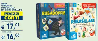 Esselunga Libro "Giochi di Ortografia" Ed. Quid+ Gribaudo offerta