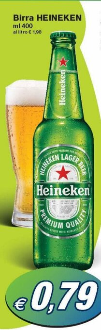 Prix Quality Heineken Birra 400 ml offerta