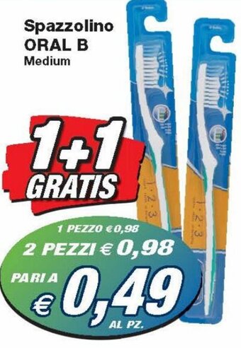 Prix Quality Oral-B Spazzolino offerta