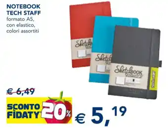 Tech Staff Notebook Formato A5