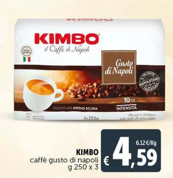Deco Supermercati Kimbo Caffè gusto di napoli 250 g x 3 offerta