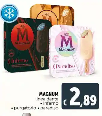 Deco Supermercati Magnum linea dante offerta