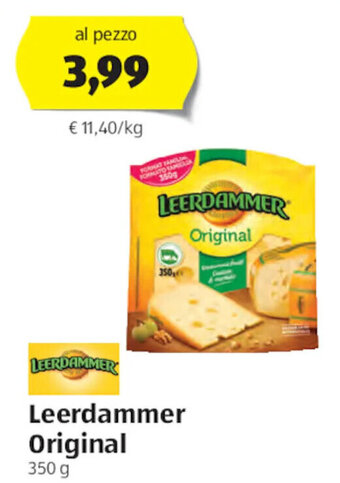 ALDI Leerdammer Original 350 g offerta