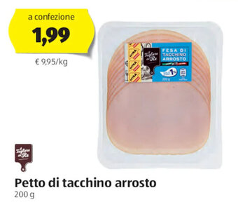 ALDI Petto di Tacchino Arrosto 200 g offerta