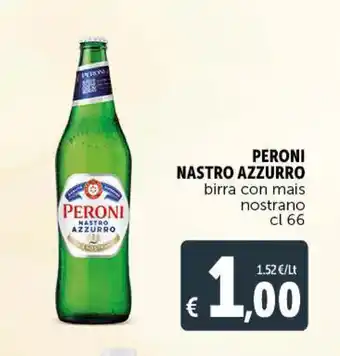 Deco Supermercati Peroni Nastro Azzurro Birra 66 cl offerta