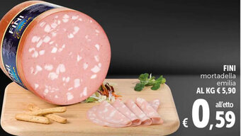 Deco Supermercati Fini mortadella emilia offerta