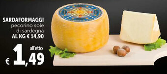 Deco Supermercati Sardaformaggi pecorino sole di sardegna offerta