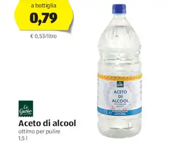 Aceto di Alcool Ottimo Per Pulire 1.5 l