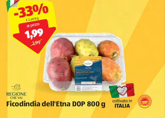 ALDI Regione Che Vai Ficodindia Dell'Etna DOP 800 g offerta