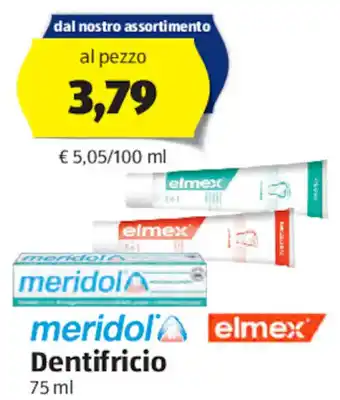 Meridol, Elmex Dentifricio 75 ml
