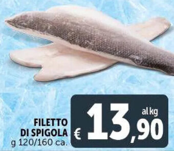 Deco Supermercati Filetto di Spigola 120/160 g offerta