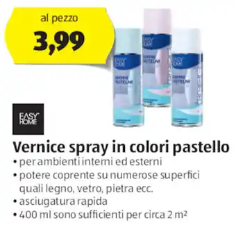 ALDI Easy Home Vernice Spray in Colori Pastello offerta