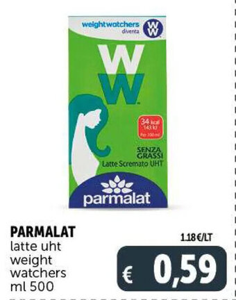 Deco Supermercati Parmalat latte uht weight watchers ml 500 offerta