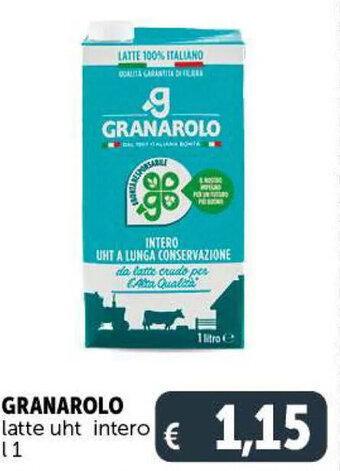 Deco Supermercati Granarolo latte uht intero l 1 offerta