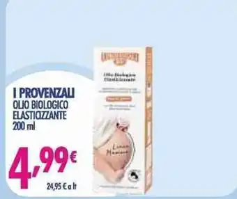 Acqua & Sapone I Provenzali Olio Biologico Elastiazzante 200 ml offerta