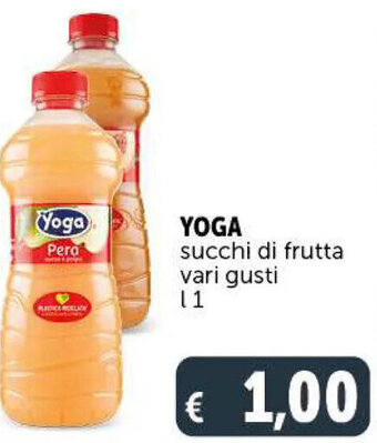 Deco Supermercati Yoga succhi di frutta vari gusti l 1 offerta
