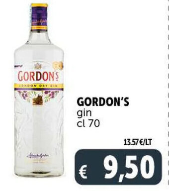Deco Supermercati Gordon's gin cl 70 offerta