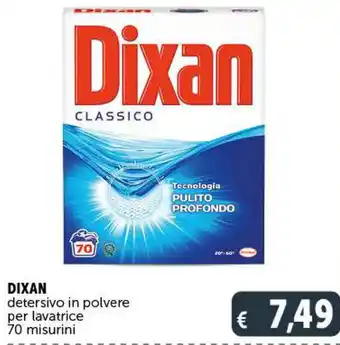 Deco Supermercati Dixan detersivo in polvere per lavatrice 70 misurini offerta
