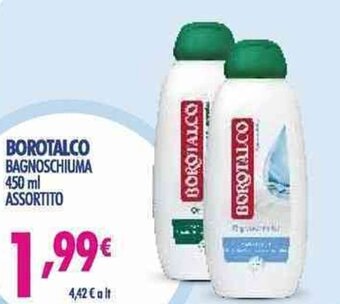 Acqua & Sapone Borotalco Bagnoschiuma 450 ml Assortito offerta