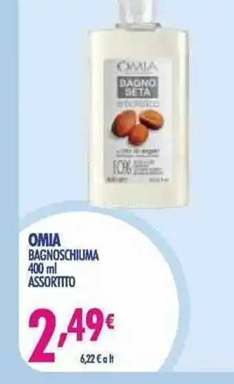 Acqua & Sapone Omia Bagnoschiuma 400 ml Assortito offerta