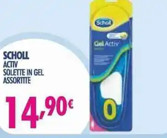 Acqua & Sapone Scholl Activ Solette in Gel Assortito offerta