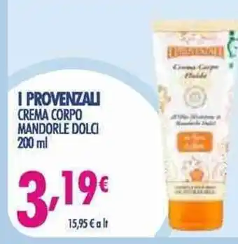 I Provenzali Crema Corpo Mandorle Dola 200 ml