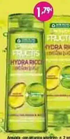 Acqua & Sapone Garnier Fructis offerta