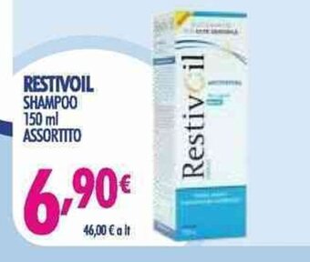 Acqua & Sapone Restivoil Shampoo 150 ml Assortito offerta