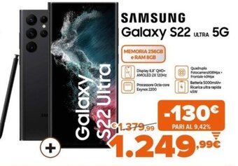 Expert Samsung Galaxy S22 Ultra 5G offerta