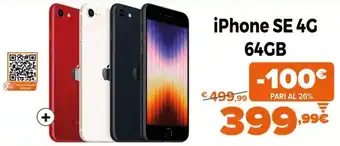 Expert Apple iPhone SE 4G 64GB offerta