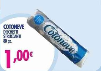 Acqua & Sapone Cotoneve Dischetti Struccanti 80 pz. offerta