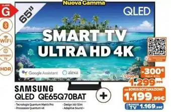 Expert Samsung QLED QE65Q70BAT offerta