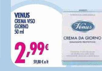 Acqua & Sapone Venus Crema Viso Giorno 50 ml offerta