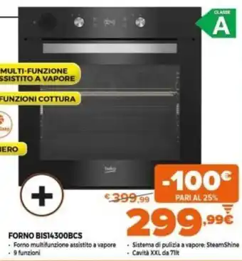 Expert Beko Forno BIS14300BCS offerta
