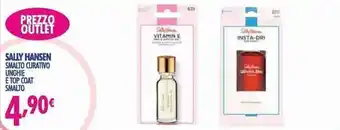 Acqua & Sapone Sally Hansen Smalto Curativo Unghie E top Coat Smalto offerta