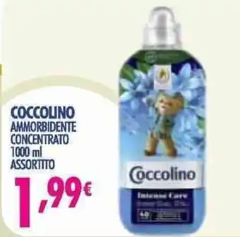 Acqua & Sapone Coccolino Ammorbidente Concentrato 1000 ml Assortito offerta