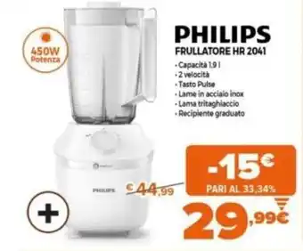 Expert Philips Frullatore HR 2041 offerta