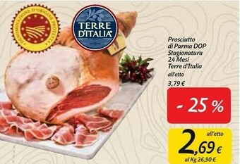 Carrefour Market Terre d'Italia Prosciutto di Parma offerta