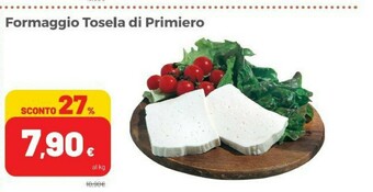 Coop Formaggio Tosela Di Primiero offerta