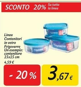 Carrefour Market Contenitori per alimenti offerta
