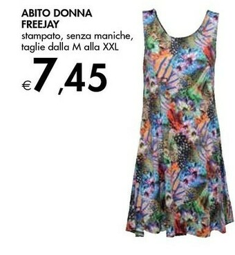Abito Donna Freejay Stampato